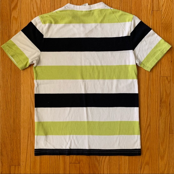 ABERCROMBIE AND FITCH KIDS STRIPED COLOURED T-SHIRT - Picture 2 of 4